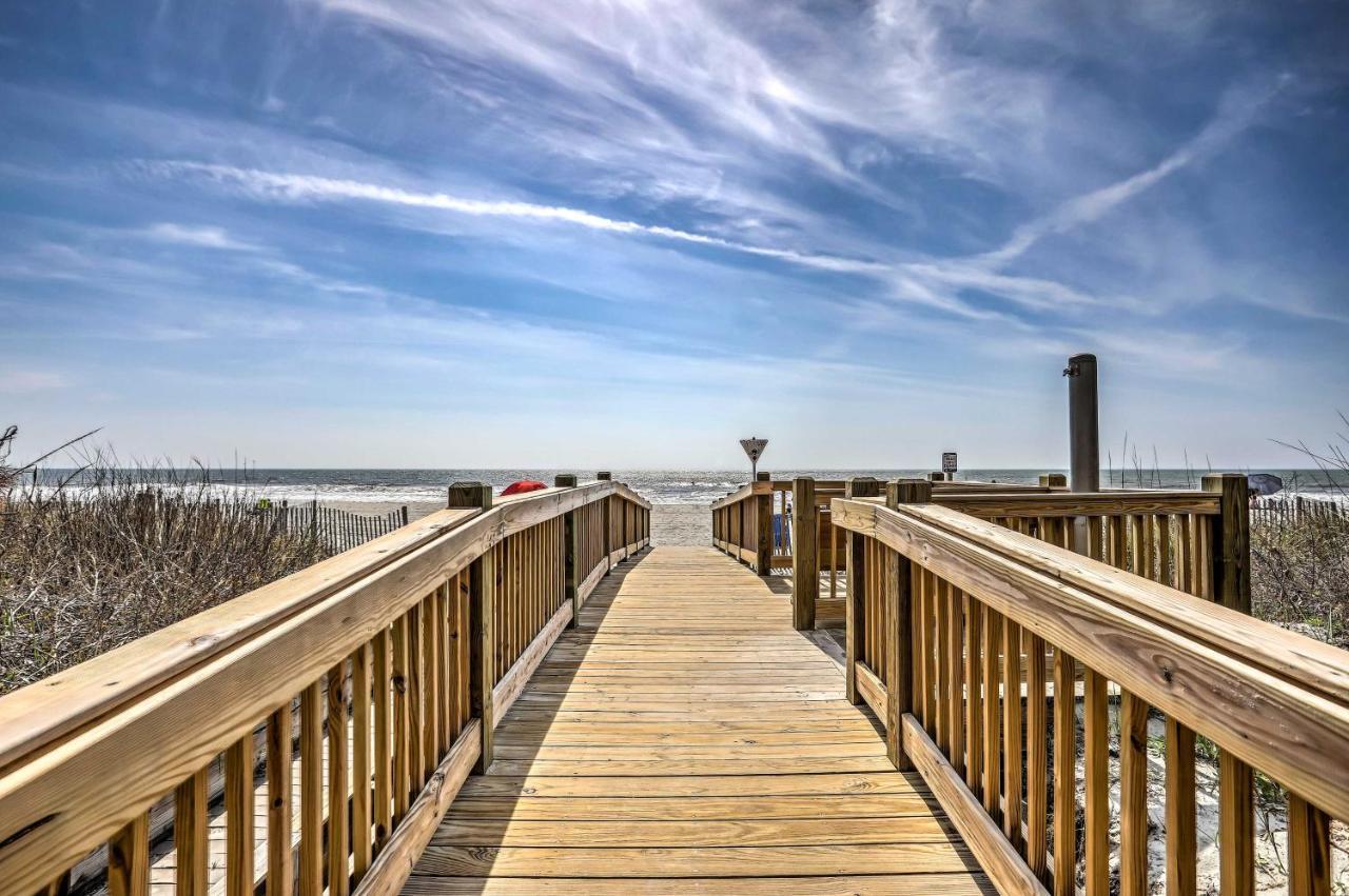 Myrtle Beach Condo, 1 Block To Ocean Shore! Екстер'єр фото