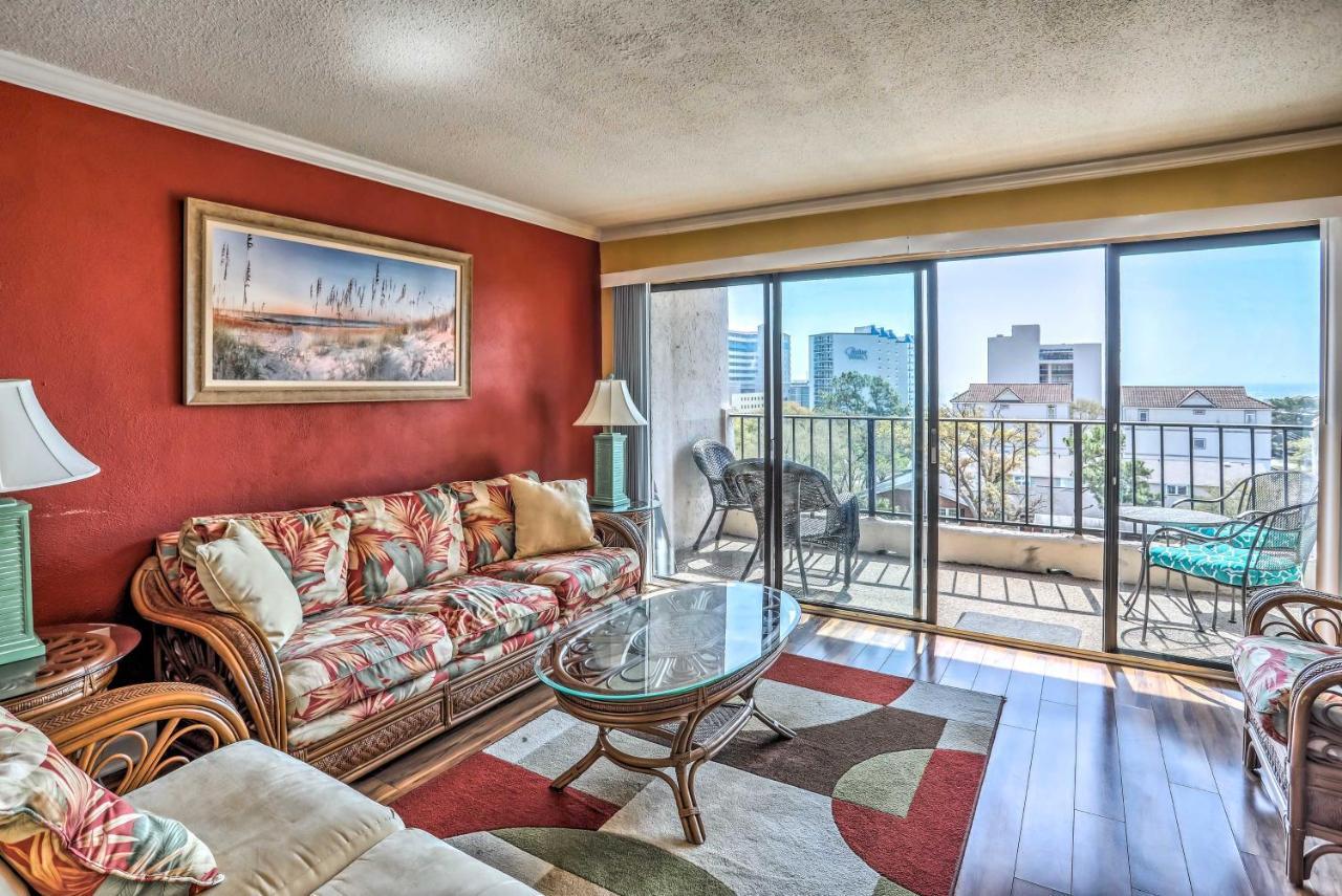 Myrtle Beach Condo, 1 Block To Ocean Shore! Екстер'єр фото
