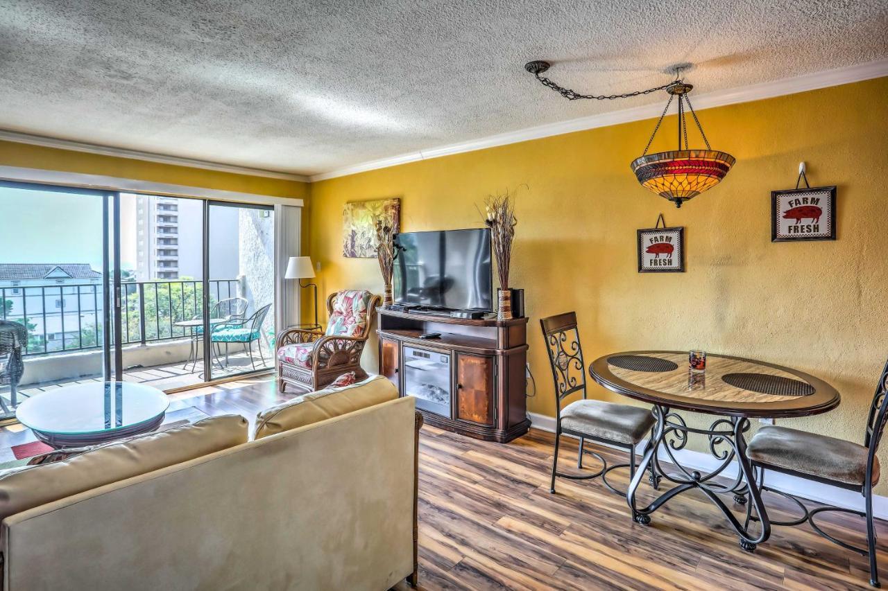 Myrtle Beach Condo, 1 Block To Ocean Shore! Екстер'єр фото