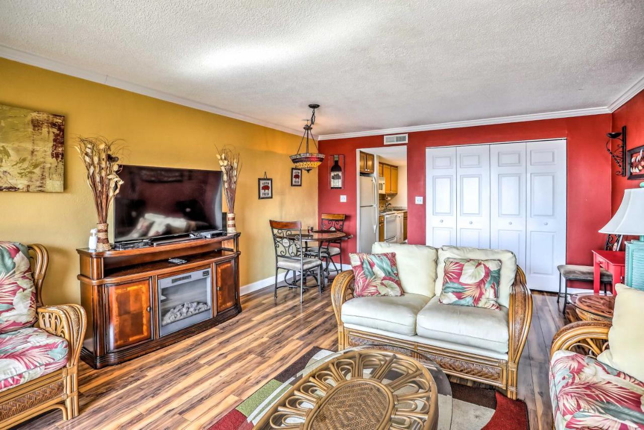 Myrtle Beach Condo, 1 Block To Ocean Shore! Екстер'єр фото