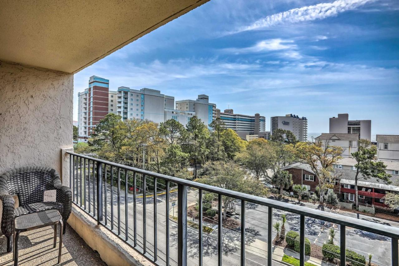 Myrtle Beach Condo, 1 Block To Ocean Shore! Екстер'єр фото
