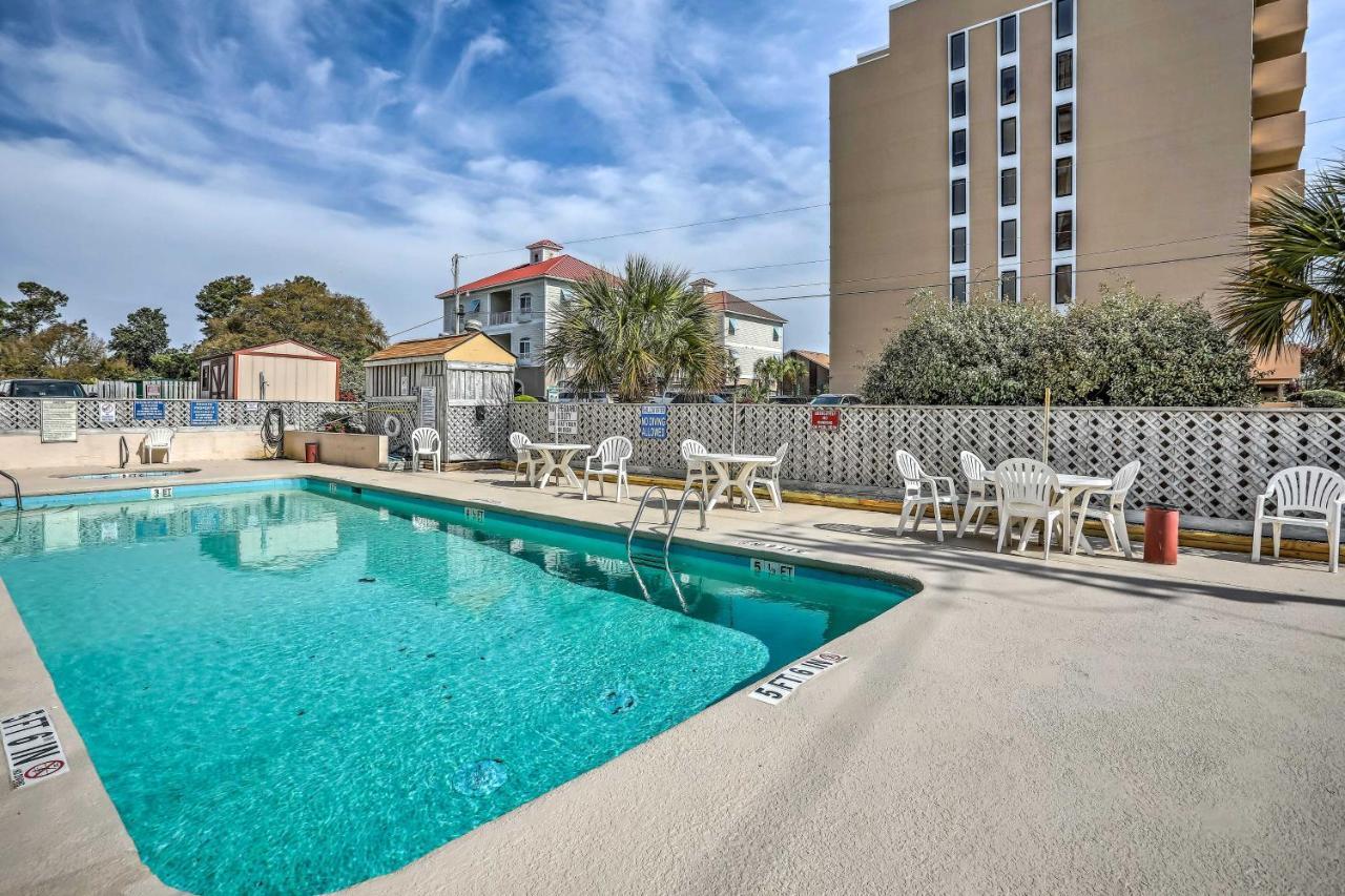 Myrtle Beach Condo, 1 Block To Ocean Shore! Екстер'єр фото