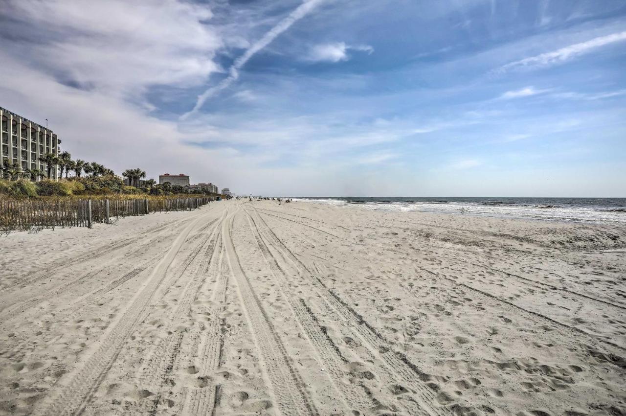 Myrtle Beach Condo, 1 Block To Ocean Shore! Екстер'єр фото