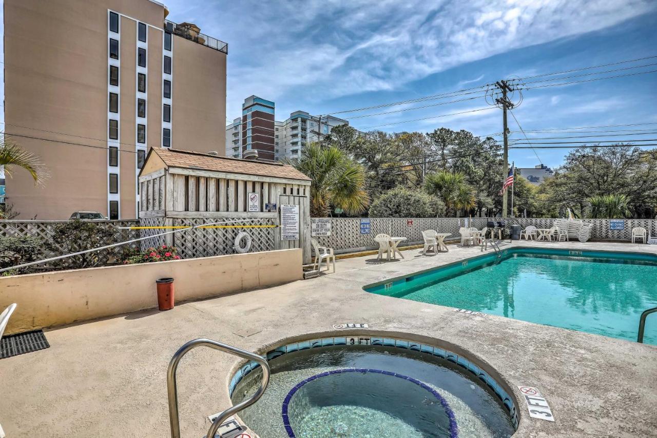 Myrtle Beach Condo, 1 Block To Ocean Shore! Екстер'єр фото
