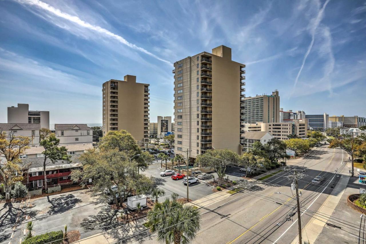 Myrtle Beach Condo, 1 Block To Ocean Shore! Екстер'єр фото
