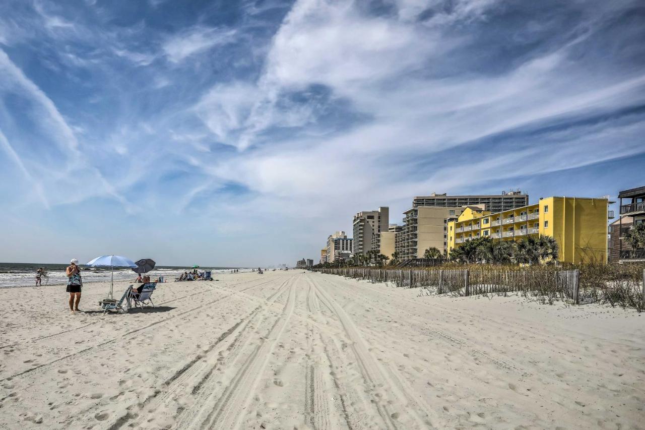 Myrtle Beach Condo, 1 Block To Ocean Shore! Екстер'єр фото